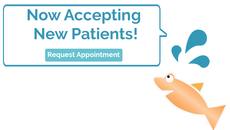 New Patient Fish Button